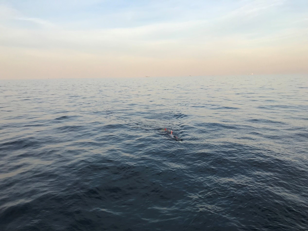 澎湃海洋探索公司在黃海海域完成了324AUV海上測(cè)試
